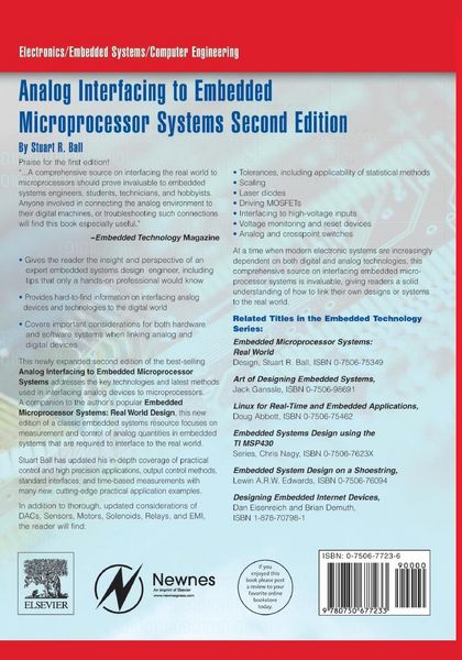 Produktbild: Analog Interfacing to Embedded Microprocessor Systems
