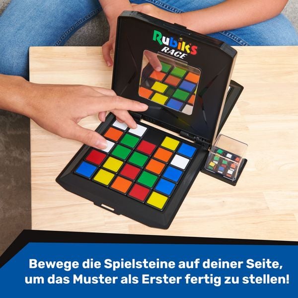 Produktbild: Rubik&rsquo;s Race - das Spiel f&uuml;r 2 Rubiks-Fans ab 7 Jahren, rasantes Schiebespiel