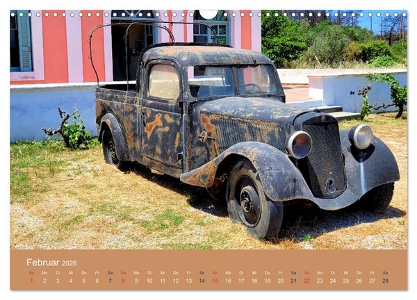 Produktbild: Alte Autos aus Europa (Wandkalender 2026 DIN A3 quer), CALVENDO Monatskalender