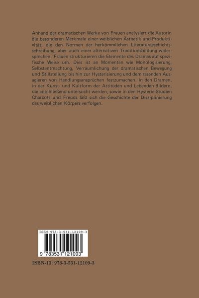 Produktbild: Dramen des Weiblichen