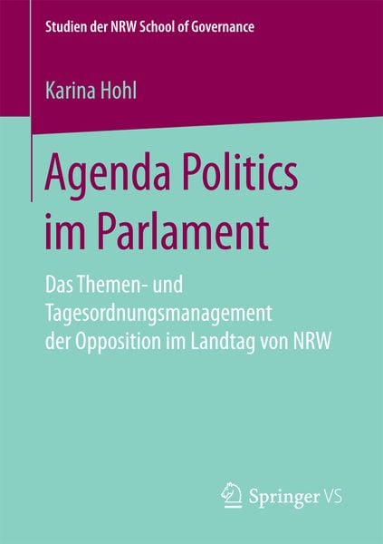 Produktbild: Agenda Politics im Parlament
