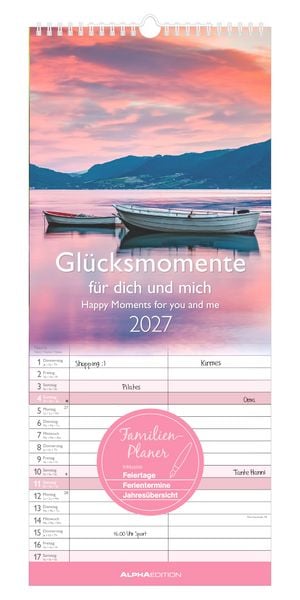 Produktbild: Gl&uuml;cksmomente f&uuml;r dich und mich 2027