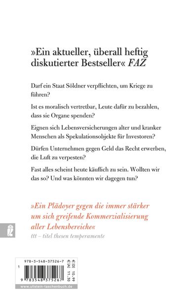 Produktbild: Was man f&uuml;r Geld nicht kaufen kann