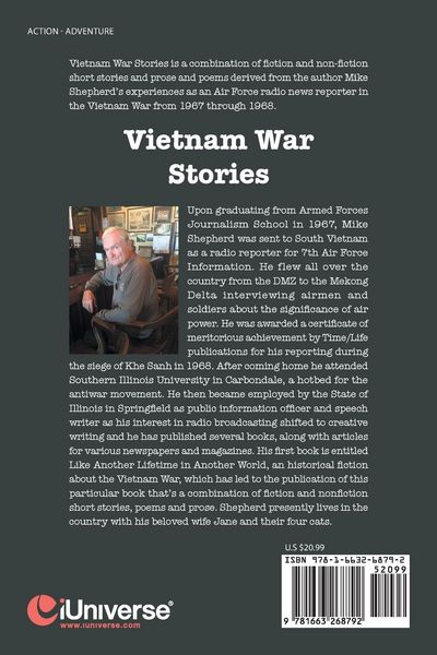 Produktbild: Vietnam War Stories by Air Force reporter Mike Shepherd