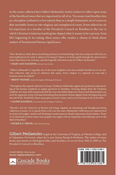 Produktbild: Bioethics and the Character of Human Life