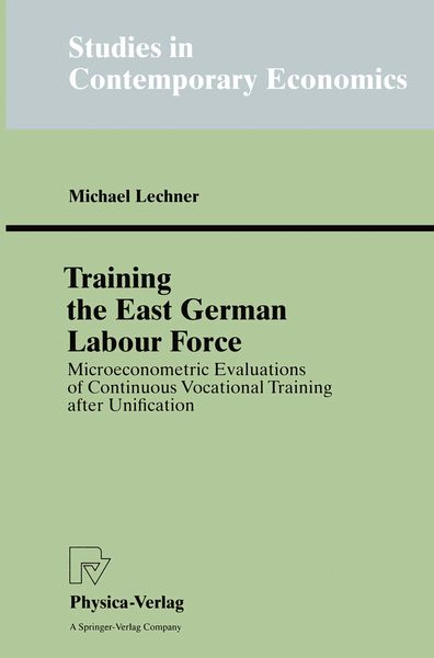 Produktbild: Training the East German Labour Force