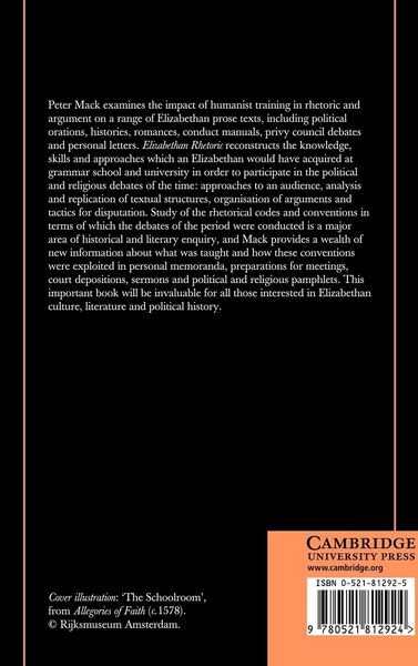 Produktbild: Elizabethan Rhetoric