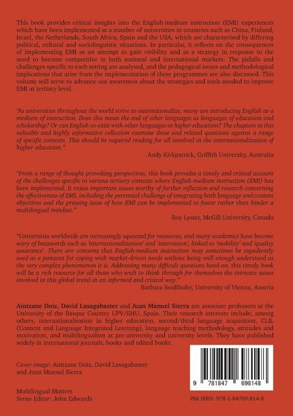 Produktbild: English-Medium Instruction at Universities