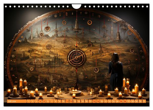 Produktbild: Antike Wegweiser (Wandkalender 2026 DIN A4 quer), CALVENDO Monatskalender