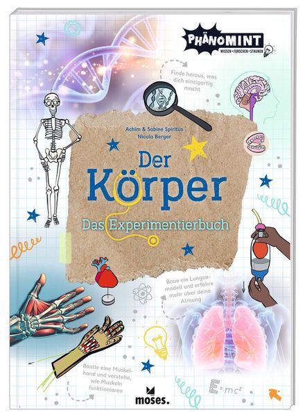 Produktbild: Ph&auml;noMINT Der K&ouml;rper - Das Experimentierbuch