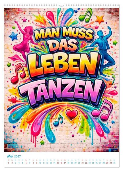 Produktbild: BACKROUND (hochwertiger Premium Wandkalender 2027 DIN A2 hoch), Kunstdruck in Hochglanz