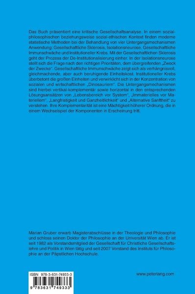 Produktbild: Die Krise der Gesellschaft ist eine Krise der Werte