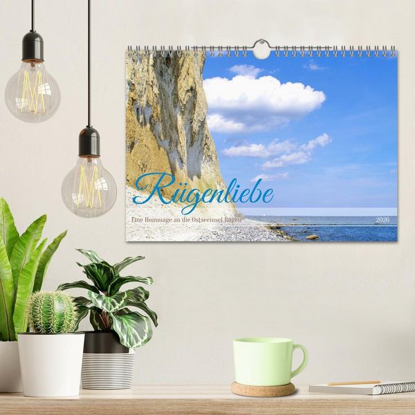 Produktbild: R&uuml;genliebe - Eine Hommage an die Ostseeinsel R&uuml;gen (Wandkalender 2026 DIN A4 quer), CALVENDO Monatskalender