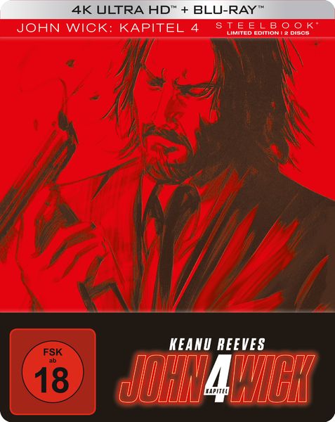 Produktbild: John Wick: Kapitel 4 (+ Blu-ray)