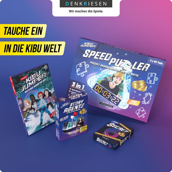 Produktbild: DENKRIESEN - KIBU JUMPER&reg; - Tagg Team - "Achtet auf das Zeichen!"