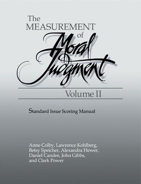 Produktbild: The Measurement of Moral Judgement, Volume II