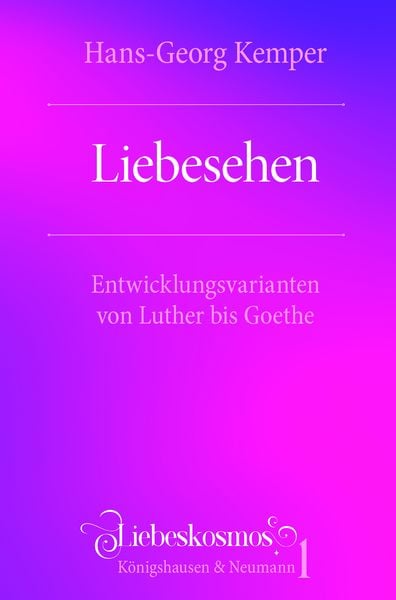 Produktbild: Liebesehen