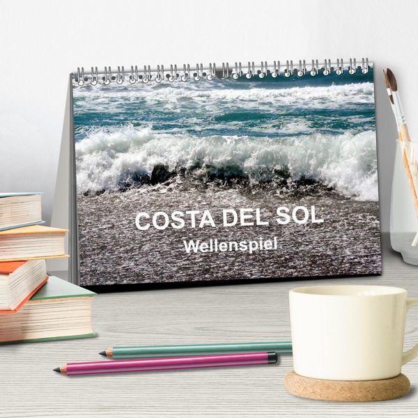 Produktbild: COSTA DEL SOL - Wellenspiel (Tischkalender 2026 DIN A5 quer), CALVENDO Monatskalender