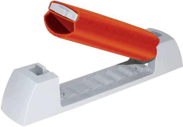 Serpa 5.07164.3020 Kabelclip selbstklebend 5.07164.3020 Bündel-Ø-Bereich 10 mm (max) wiederverschliessbar Hellgrau, Rot 