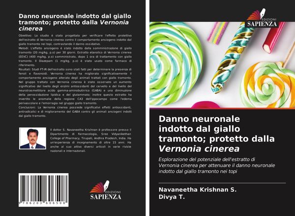 Produktbild: Danno neuronale indotto dal giallo tramonto; protetto dalla Vernonia cinerea