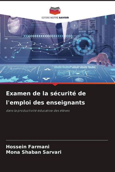 Produktbild: Examen de la s&eacute;curit&eacute; de l'emploi des enseignants