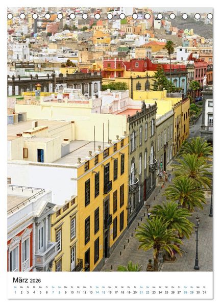 Produktbild: Gran Canaria - Urlaubsinsel f&uuml;r Sonnenanbeter (Tischkalender 2026 DIN A5 hoch), CALVENDO Monatskalender
