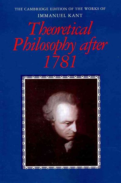 Produktbild: Theoretical Philosophy After 1781