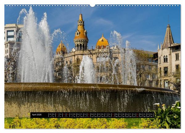 Produktbild: Costa Brava &ndash; inklusive Barcelona (Wandkalender 2026 DIN A2 quer), CALVENDO Monatskalender