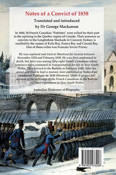 Produktbild: Notes of a Convict of 1838