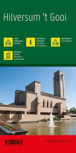 Produktbild: Hilversum, Stadtplan 1:20.000, freytag & berndt