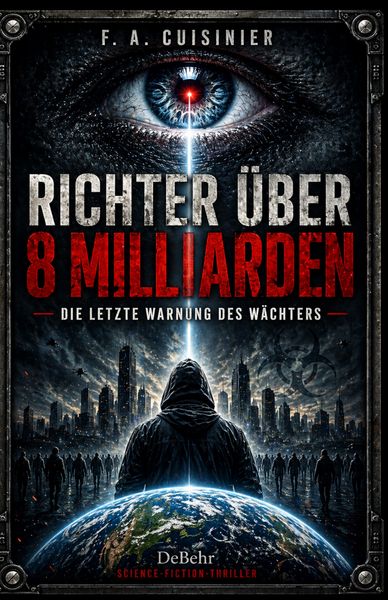 Produktbild: Richter &uuml;ber 8 Milliarden - Die letzte Botschaft des W&auml;chters - Science-Fiction-Thriller