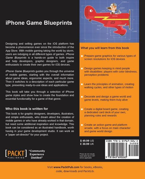 Produktbild: IPhone Game Blueprints