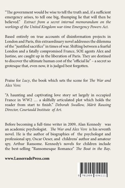 Produktbild: The War and Alex Vere