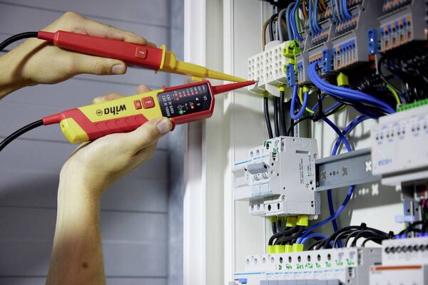Produktbild: Wiha 45216 Spannungs- und Durchgangspr&uuml;fer CAT III 1000 V, CAT IV 600V LED, Akustik