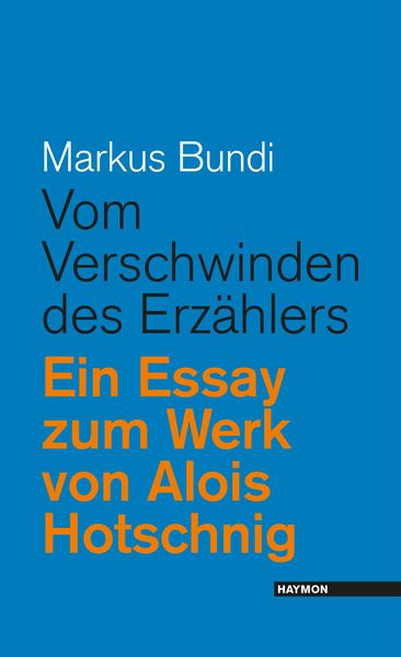 Produktbild: Vom Verschwinden des Erz&auml;hlers