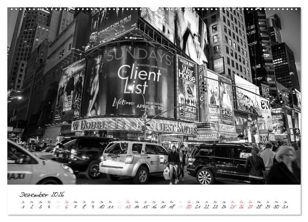 Produktbild: New York &ndash; The Big Apple (Wandkalender 2026 DIN A2 quer), CALVENDO Monatskalender