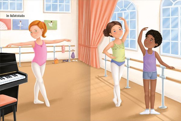 Produktbild: Erstes Stickern Anziehpuppen &ndash; Ballett