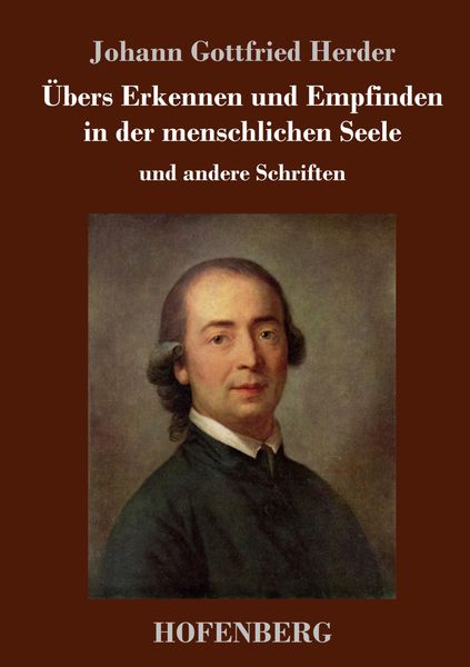 Produktbild: &Uuml;bers Erkennen und Empfinden in der menschlichen Seele