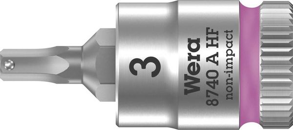 'Wera 8740A 05003332001 Innen-Sechskant Steckschlüssel-Bit-Einsatz 3mm 1/4' (6.3 mm)'