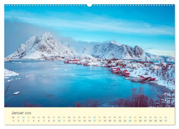 Produktbild: Wanderwege - zu Fu&szlig; in Europa (Wandkalender 2026 DIN A2 quer), CALVENDO Monatskalender