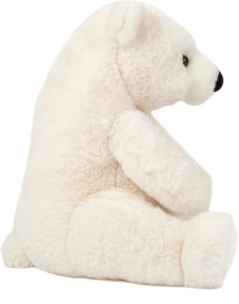 Produktbild: Teddy Hermann 91546 - Eisb&auml;r sitzend, Pl&uuml;schtier, 35 cm
