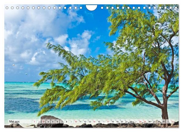 Produktbild: Mauritius - Perle im Indischen Ozean (Wandkalender 2026 DIN A4 quer), CALVENDO Monatskalender