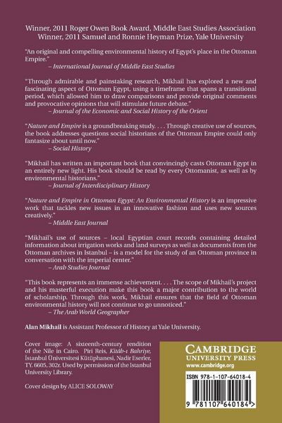 Produktbild: Nature and Empire in Ottoman Egypt