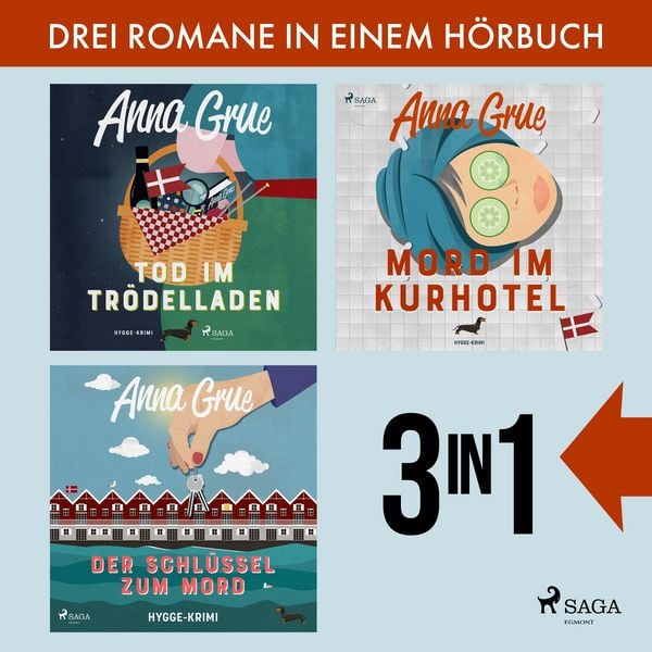Produktbild: Tod im Tr&ouml;delladen, Mord im Kurhotel & Der Schl&uuml;ssel zum Mord