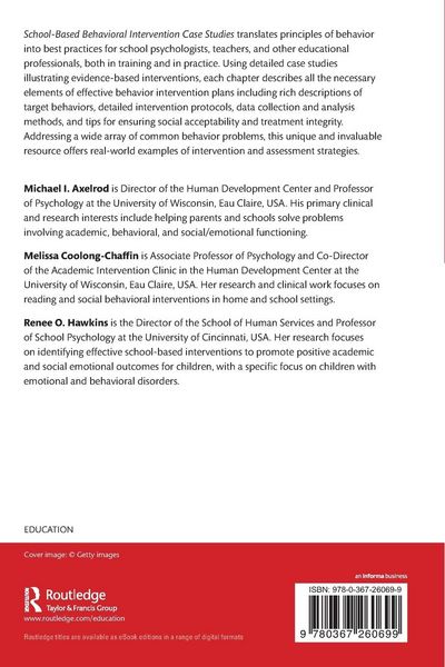 Produktbild: School-Based Behavioral Intervention Case Studies