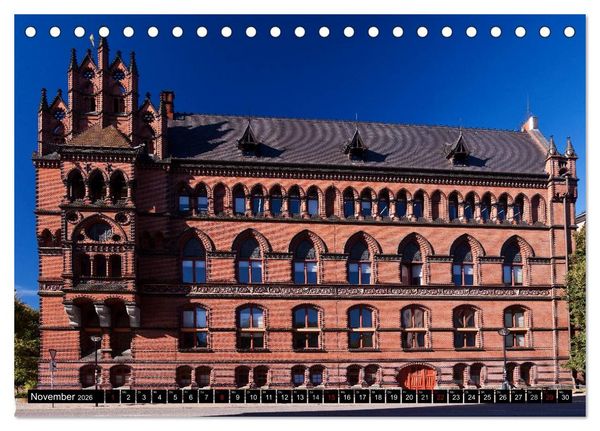 Produktbild: Ostseeperle Rostock (Tischkalender 2026 DIN A5 quer), CALVENDO Monatskalender