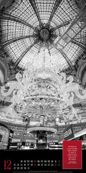Produktbild: Paris, je t&rsquo;aime Literatur-Kalender 2027