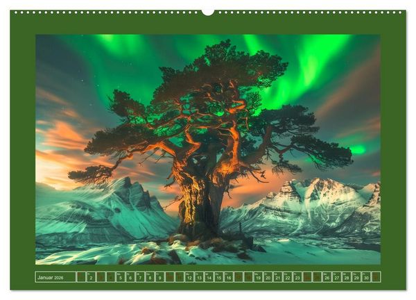 Produktbild: Die Zeitreisenden des Waldes (Wandkalender 2026 DIN A2 quer), CALVENDO Monatskalender