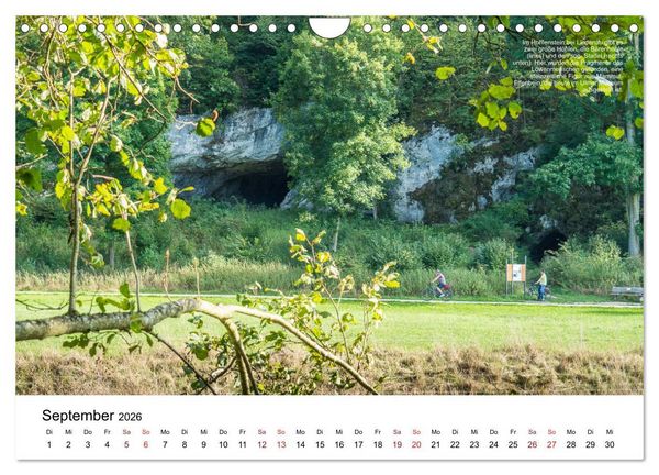 Produktbild: Das Lonetal - Wiege der menschlichen Kunst (Wandkalender 2026 DIN A4 quer), CALVENDO Monatskalender
