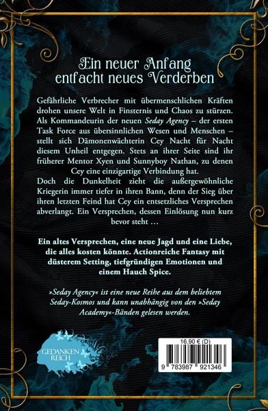 Produktbild: Seday Agency 1: Ermittlerin des B&ouml;sen (Seday Academy 11)
